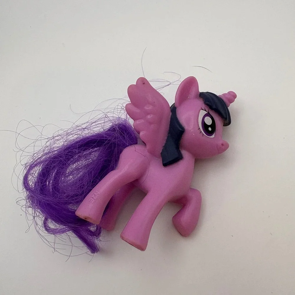 Princess Twilight Sparkle MLP Friendship is Magic McDonalds Toy 2016 Purple Pony